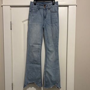 Sincerely Jules Sky Blue Flare Jeans
